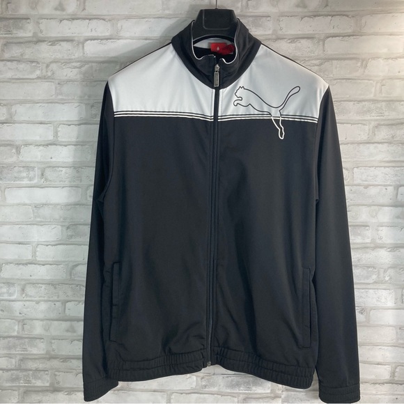 Puma Sport Lifestyle Mens Warm-up Track Jacket Size XL - Picture 1 of 15